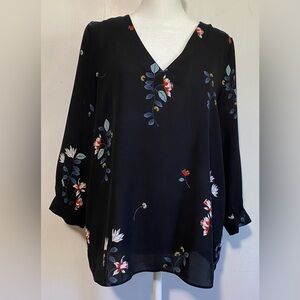 Cooper&ella Floral Blouse Size M